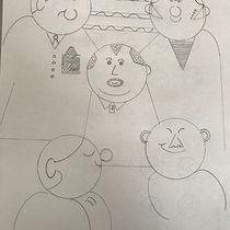He quitado el miedo a dibujar. Esboçado, e Desenho a lápis projeto de Rosa - 09.11.2018