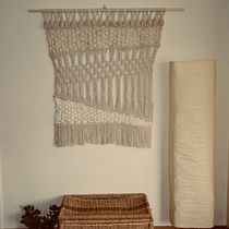 Mi Proyecto del curso: Introducción al macramé: creación de un tapiz decorativo Ein Projekt aus dem Bereich H und werk von Tania Agullo Oliver - 07.10.2018