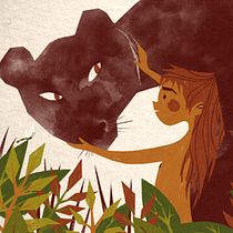 Proyecto El Libro de la Selva. Children's Illustration project by Cris Ramos - 03.24.2019