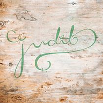Judit Disseny Gràfic (lettering cursivo). Un projet de Création de logos , et Lettering de Judit Vilardosa Bové - 09.10.2018
