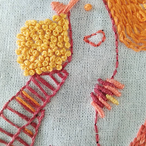 Mi Proyecto del curso: Técnicas de bordado: ilustrando con hilo y aguja. Arts, Crafts, Fine Arts, Embroider, and Creativit project by Trinidad Quito Bravo - 12.31.2018