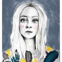 Mi Proyecto del curso: Retrato con lápiz, técnicas de color y Photoshop. Projekt z dziedziny  R, sunek, R, sunek ołówkiem, Portret, Trad, c i jna ilustracja użytkownika Cintli Cordova - 09.10.2018