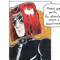 Rival - Mi Proyecto del curso: Técnicas de entintado para cómic e ilustración. Comic project by Guillermo Gutiérrez Gutiérrez - 10.09.2018