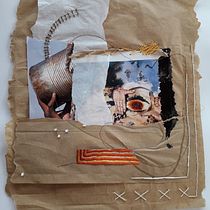 Habitando culturas. Una isla en el Atlántico Ein Projekt aus dem Bereich H, werk, Stickerei, Collage, Traditionelle Illustration und Malerei von Sandra Vanessa Rodriguez - 10.10.2018