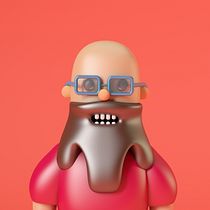 Diseño de personajes en Cinema 4D. Een project van 3D van ignacio martinis - 11.10.2018