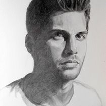 Retrato de mi hijo Joaquín.. Un progetto di Street Art di Alvaro Ramos Candia - 11.10.2018