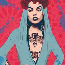 Mi Proyecto del curso: Retrato ilustrado con Photoshop. Ilustração digital projeto de Juanmi López - 14.07.2018
