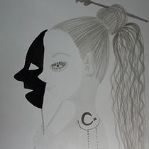 Máscaras entintas / Introducción a la ilustración con tinta china. Ilustração tradicional projeto de San Dra - 21.10.2018