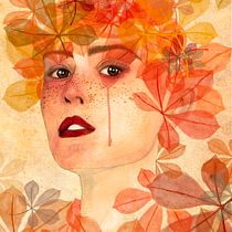 Mi Proyecto del curso: Retrato ilustrado en acuarela. Een project van Traditionele illustratie van Inma G V - 22.10.2018
