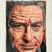 Mi proyecto es el ejercicio final .Robert de Niro. Fine Arts project by Mariluz Tomillo Ovejero - 01.14.2020