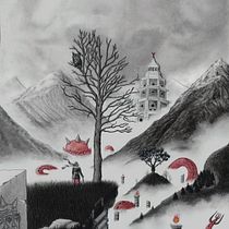 Mi Proyecto del curso: Introducción a la ilustración con tinta china. Artes plásticas e Ilustração tradicional projeto de Carlos Proaño - 21.12.2018