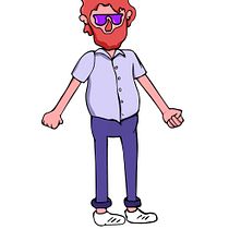 Mi Proyecto del curso: Construye un amigo: del lápiz al movimiento. Projekt z dziedziny  Animacja użytkownika Andrea Cuervo - 02.11.2018