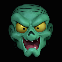 Proyecto Zbrush: Crypt Keeper. Projekt z dziedziny 3D, Projektowanie postaci 3D i  Modelowanie 3D użytkownika Dani Raya - 03.11.2018