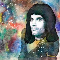 Retrato ilustrado con Photoshop: Mercury & Orion:.  projeto de Virginia Foto Gráfica - 05.11.2018
