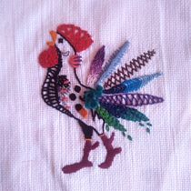 Mi Proyecto del curso: Técnicas de bordado: ilustrando con hilo y aguja. Embroider project by Elba Maneiro Vázquez - 11.11.2018