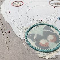 Mi Proyecto del curso: Técnicas de bordado experimental sobre papel. Embroider, and Sewing project by Rosario Ruiz de Gamboa - 11.08.2018