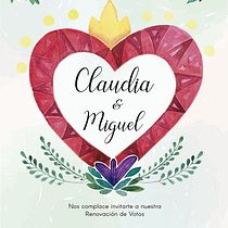 Invitación Renovación de Votos / Boda Mexicana. Un progetto di Illustrazione tradizionale e Illustrazione digitale di Michel Anaí Patiño Gaona - 11.11.2018
