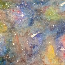 Galaxia, proyecto final del curso. Un progetto di Belle arti di cala_m - 17.11.2018