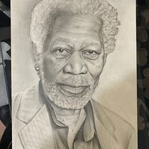 Mi Proyecto del curso: Retrato realista con lápiz de grafito. Un progetto di Disegno a matita di alberto_s_a - 18.11.2018