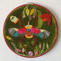 Mi Proyecto del curso: Escarabajo. Embroider project by Claudia Urizar - 11.25.2018