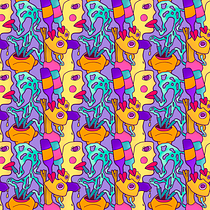 Mi Proyecto del curso: Pattern Design analógico y digital Ein Projekt aus dem Bereich Traditionelle Illustration und Digitale Illustration von José Moncayo - 29.11.2018