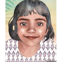 Niña de Goa. Un progetto di Disegno di Sus Párraga - 29.11.2018