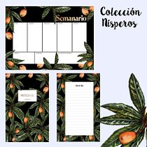 Colección Nísperos. Ilustração tradicional projeto de Paula Milazzo - 03.12.2018