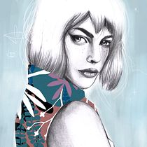Mi Proyecto del curso: Retrato con lápiz, técnicas de color y Photoshop. Projekt z dziedziny  użytkownika camilo182 - 03.12.2018