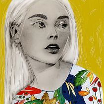 Mi project in Retrato con lápiz, técnicas de color y Photoshop course. Projekt z dziedziny Trad, c i jna ilustracja użytkownika Iris Solórzano - 17.12.2018