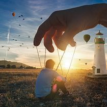 Títere | Fotomontaje + Speed Art. Fine Arts, Sketching, Graphic Design, Photograph, Portrait Photograph, and Advertising project by Sergio Polonio - 12.06.2018