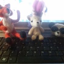 Mi Proyecto del curso: Needle felting: creación de personajes con lana y aguja. Artesanato, e DIY projeto de Agustín Donoso Girón - 07.12.2018