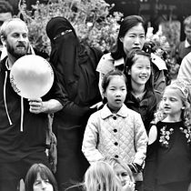 Mujeres Islamicas en la Europa del siglo XXI. Londres 2018.. Fotografia projeto de Román Alonso - 11.12.2018