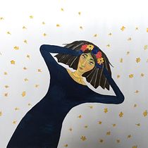 Mi Proyecto del curso: Ilustración con pintura y técnica mixta. Een project van Traditionele illustratie y Schilderij van Gabriela Barretto - 24.12.2018