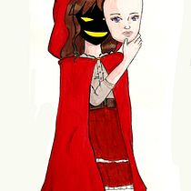 Mi Proyecto del curso: Introducción a la ilustración de personajes con gouache y tinta china. Traditional illustration project by nuria196 - 12.26.2018