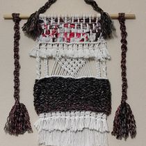 Mi Proyecto del curso: Introducción al macramé: creación de un tapiz decorativo Ein Projekt aus dem Bereich H und werk von Edith Velez - 29.12.2018