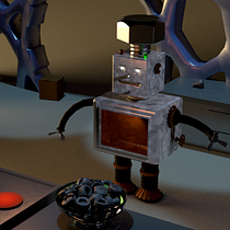 Mi Proyecto del curso: Introducción al Diseño y Modelado 3D con Blender. Projekt z dziedziny  Modelowanie 3D użytkownika Sara A Boga - 27.12.2018