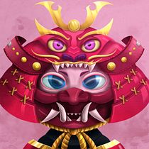 Mi Proyecto del curso: Ilustración de Samurai con Procreate. Traditional illustration project by Andrew Rendon - 12.31.2018