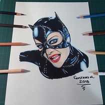 Mi Proyecto del curso:  Retrato realista con lápices de colores muchas gracias por todo me sirvieron bastante sus consejos muchas gracias. Realistic Drawing project by Gustavo Medina - 12.31.2018