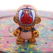 Art toys (Guerrero Jaguar). Design de brinquedos projeto de Ruben Sandoval - 04.01.2019