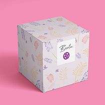 Mi Proyecto del curso: Caja para vestido de novia para la marca Berta. Un projet de Design  , et Création de motifs de Daniela Martínez Castillo - 06.01.2019