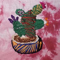 Mi Proyecto del curso: Cactus. Embroider project by Claudia Alvarez Larrauri - 01.04.2019