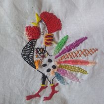 Mi Proyecto del curso: Técnicas de bordado: ilustrando con hilo y aguja. Embroider project by Gisele Filzmoser - 01.06.2019
