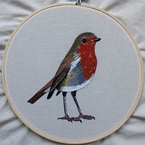 Mi Proyecto del curso: Pintar con hilo: técnicas de ilustración textil. Embroider project by Juan Pablo Sánchez Vigil - 01.08.2019