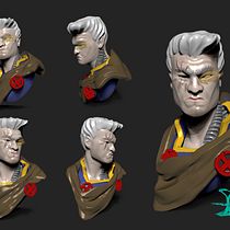 Mi Proyecto del curso: Modelado de personajes en 3D. Projekt z dziedziny 3D i Komiks użytkownika Raquel Castillejo López - 08.01.2019