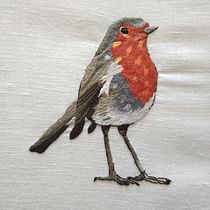 Mi Proyecto del curso: Pintar con hilo: técnicas de ilustración textil. Bordado projeto de María Rebolledo Granda - 04.05.2019
