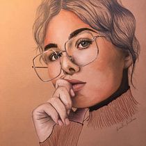 Mi Proyecto del curso: Ilustración con pastel y lápices de colores. Un progetto di Disegno di ritratti di mariella_medinasi - 17.01.2019