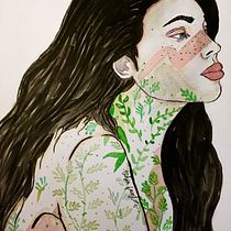 Mi Proyecto del curso: Técnicas aplicadas de ilustración en acuarela. Un progetto di Disegno artistico, Illustrazione tradizionale e Illustrazione digitale di Lidia Cantos - 17.01.2019