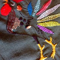 Mi Proyecto del curso: Técnicas de bordado: ilustrando con hilo y aguja. Embroider project by Brenda Paola Cristán García - 01.22.2019