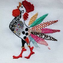 Mi Proyecto del curso: Técnicas de bordado: ilustrando con hilo y aguja. Embroider project by Laura Lanchez - 01.24.2019