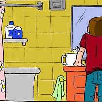 Mi Proyecto del curso: El cómic es otra historia (MAN IN THE MIRROR). Un progetto di Fumetto di Pedro Crespo - 31.01.2019